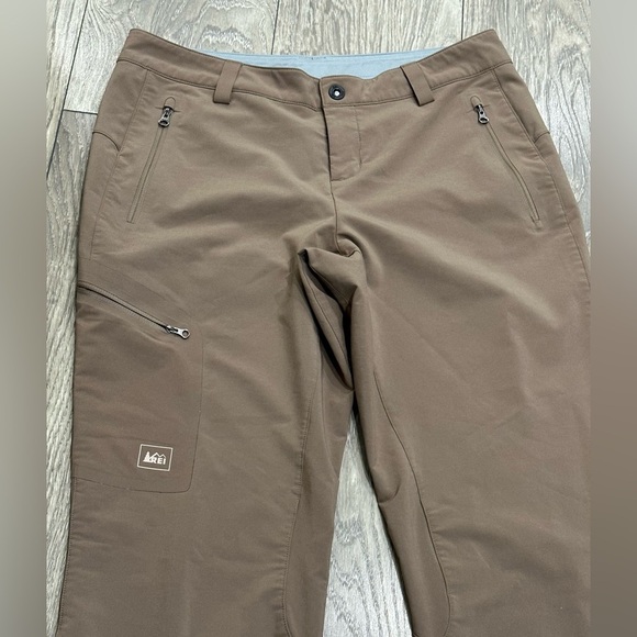 🥾 REI Hiking Outdoor Trail Pants – Brown, Size 8  🥾 - Picture 3 of 13